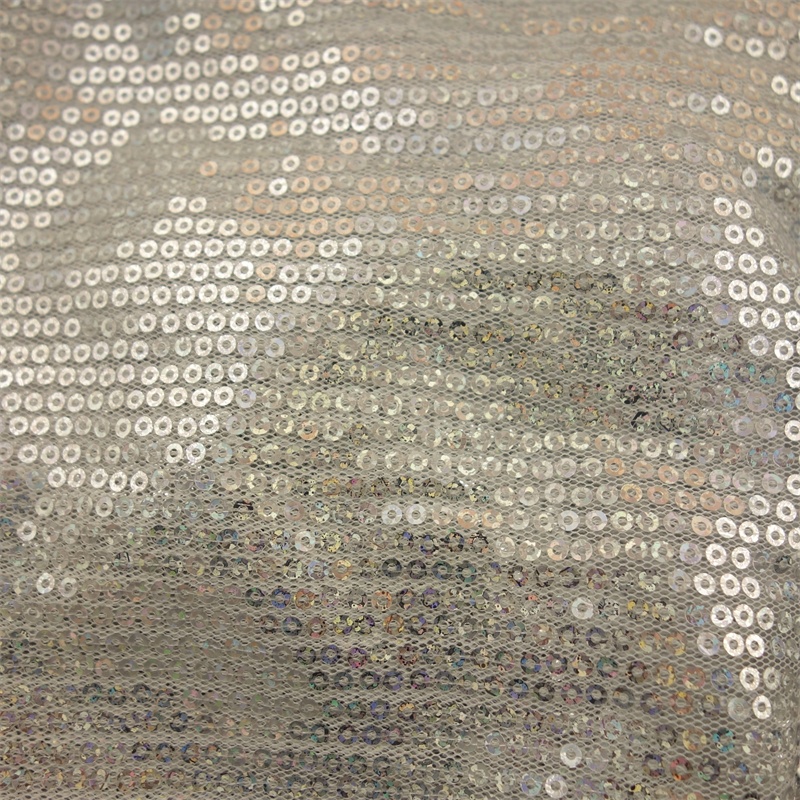 silver sequin fabric